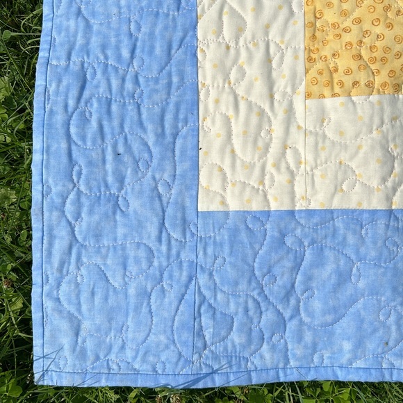 OOAK Handcrafted Quilt NWOT Handmade Cottagecore Grandma Romantic Shabby Chic - Picture 8 of 14